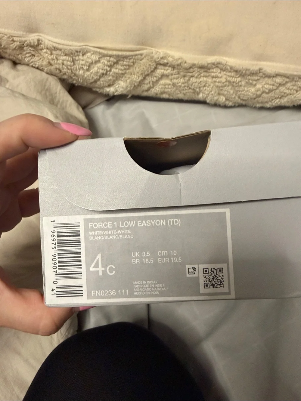 Brand new baby Air Force 1st